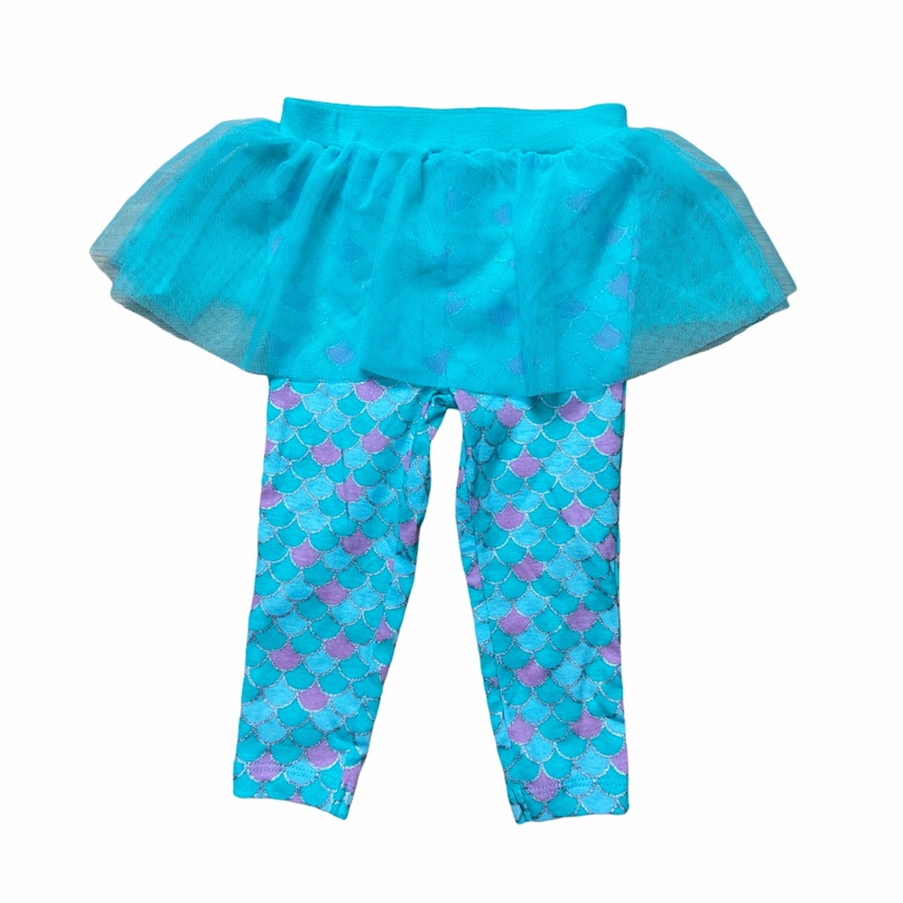 Carter’s Mermaid Blue & Purple Leggings Size 12M
